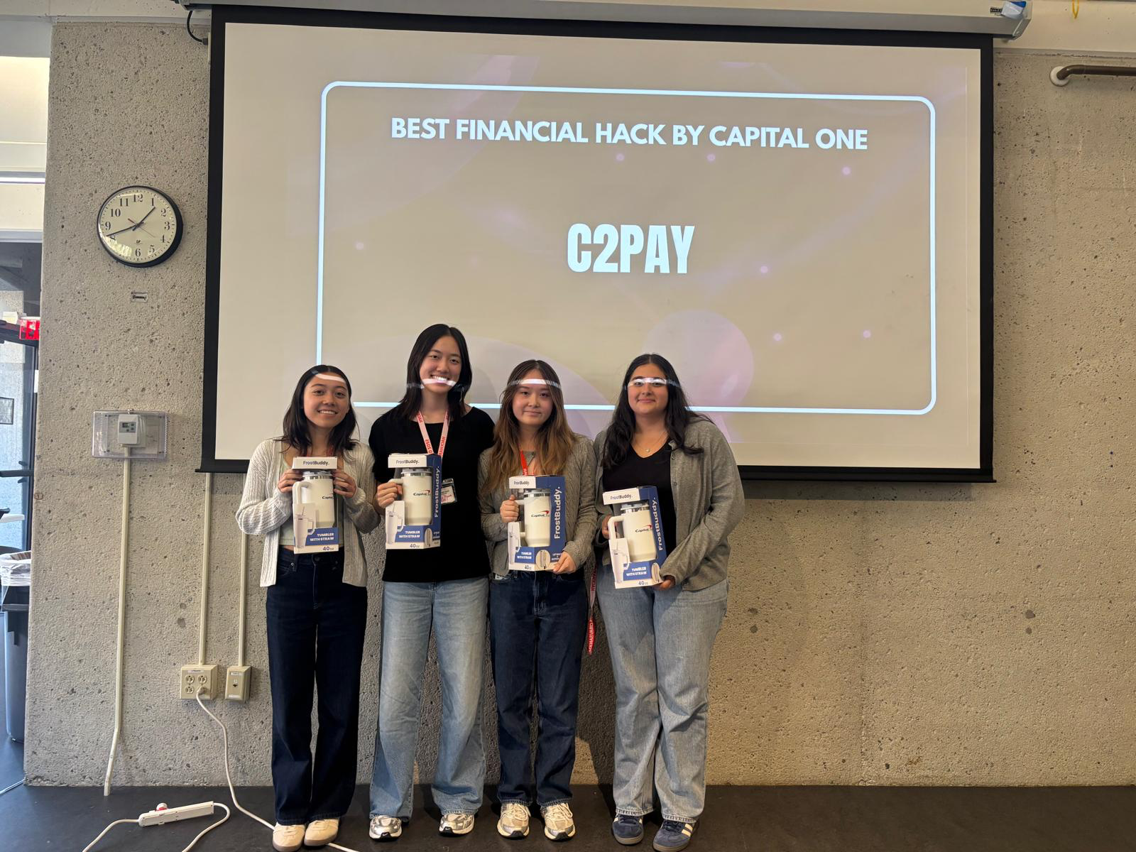 C2Pay HackHarvard Finance Track Winner